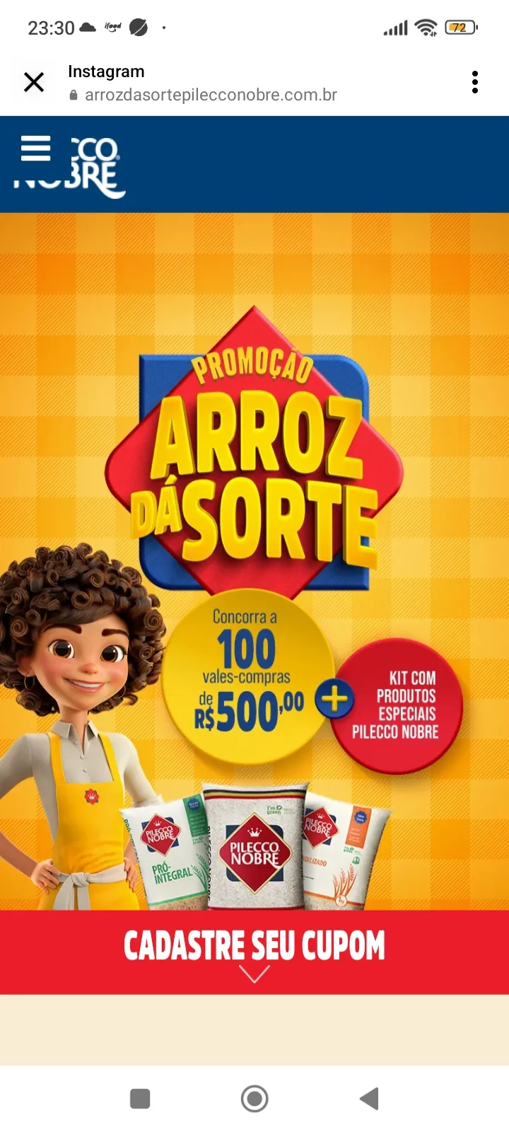 Arroz Da Sorte - Pilecco Nobre